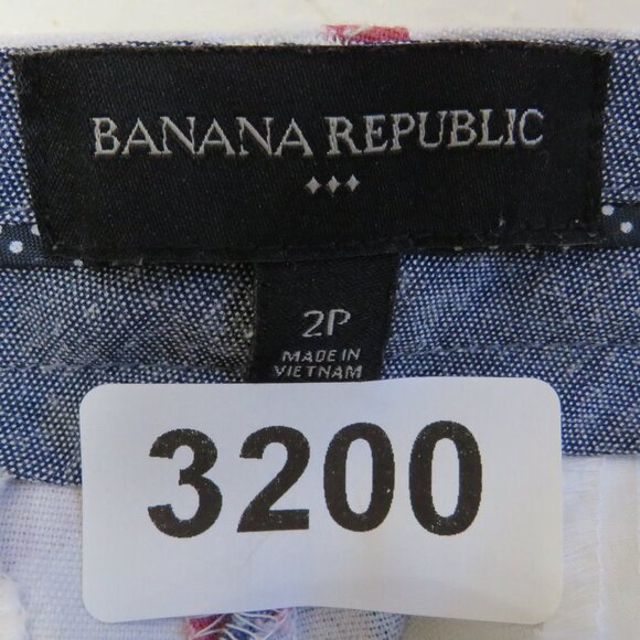 Banana Republic* Women's 1" Belt Loop Multipocketed Floral Shorts~ Size‎ 2P - Picture 3 of 10